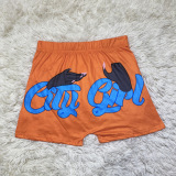 Printed Women Polyester Shorts S-3XL