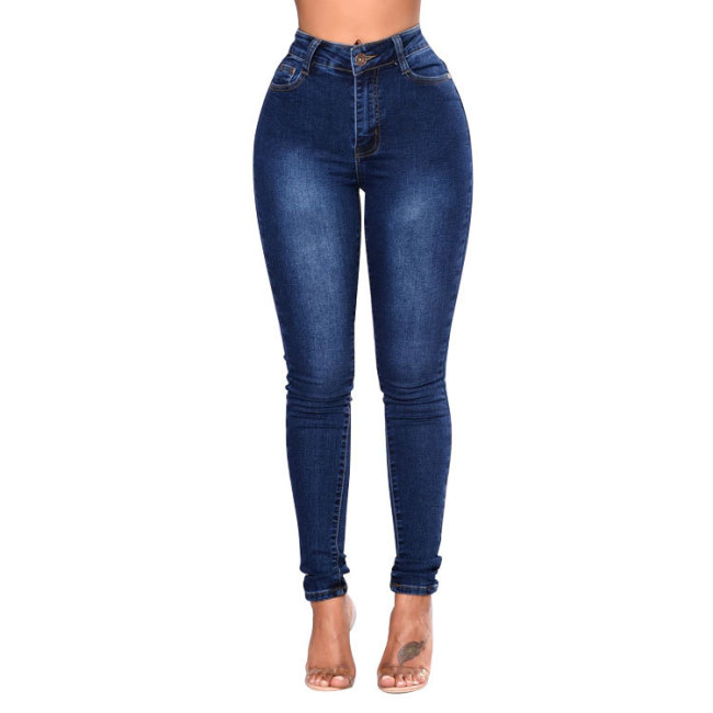 Women Hot Sale Slim Jeans Trousers S-3XL