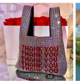 Diamond Women Thank You Bag