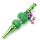 Hookah Tips Metal Dazzle Colour Alloy Zircon Nozzle Diamond Removable