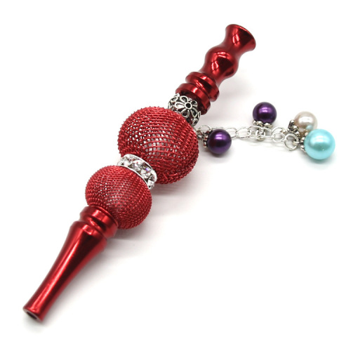 Hookah Tips Metal Dazzle Colour Alloy Zircon Nozzle Diamond Removable