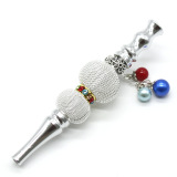 Hookah Tips Metal Dazzle Colour Alloy Zircon Nozzle Diamond Removable