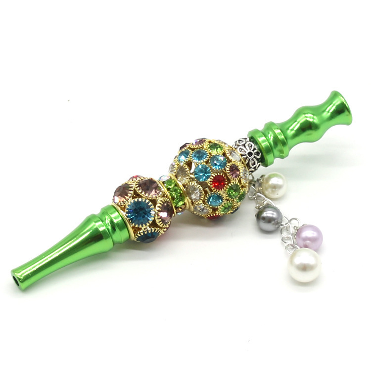 Hookah Tips Diamond Hookah Accessories Luxurious Cigarette Holder Hose Interface Accessories