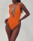 2019 deep V-neck beach hot bikini
