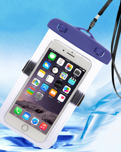 Full View Waterproof Case For Phone IP6P Transparent Dry Bag Swimming Pouch For 6.2 inch Mobile Phone Cases