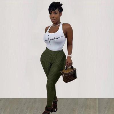 Spring/Summer 2021 Women's Printed Sleeveless Casual Suit