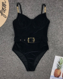 Special Material One Piece Swimwear