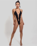 Sexy Backless Strappy One Piece Bikini
