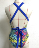 Deep Cut Out Swimwear Women Bandage Halter Bathers Summer Beachwear