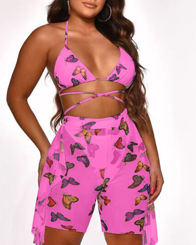 Mesh Sexy Hot Swimwear S-XXL