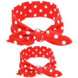 Mom And Kids Cute Printed Headband