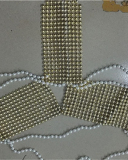 Sexy Three-point Pearl Style Two-piece Swimsuit 