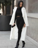 Solid Color Slim Long Sleeve Breathable Trend Sports Suit