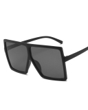 INS Style Big Box Fashion Trend Box Personality Slim Sunglasses Multicolor