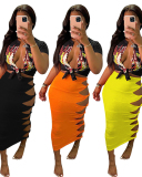 Hollow Out Women Long Skirt