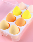 Water Swelling Makeup Sponge Multi Color