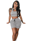 2021 New Style Summer Hot Two Piece Short Set