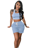 2021 New Style Summer Hot Two Piece Short Set