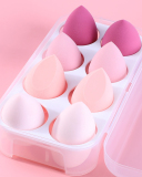 Water Swelling Makeup Sponge Multi Color