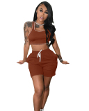 2021 New Style Summer Hot Two Piece Short Set