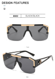 New Fashion Big Frame All-In-One Glasses Sports Style Transparent Colorful Sunglasses