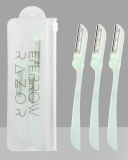 Close and wide toothed Multi Style Three-piece Eyebrow Tool Set
