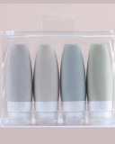 Silicone Bottle Set Travel Portable Bottle Set Random Color