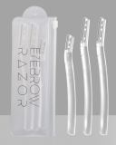 Close and wide toothed Multi Style Three-piece Eyebrow Tool Set