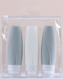 Silicone Bottle Set Travel Portable Bottle Set Random Color