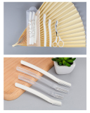 Close-toothed Safe Multi Style Three-piece Eyebrow Eyelash Tool Set