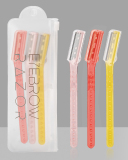 Close and wide toothed Multi Style Three-piece Eyebrow Tool Set