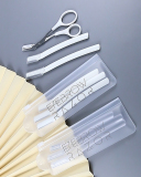 Close-toothed Safe Multi Style Three-piece Eyebrow Eyelash Tool Set