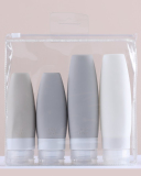 Silicone Bottle Set Travel Portable Bottle Set Random Color