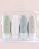 Silicone Bottle Set Travel Portable Bottle Set Random Color