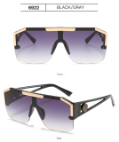 New Fashion Big Frame All-In-One Glasses Sports Style Transparent Colorful Sunglasses