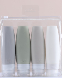 Silicone Bottle Set Travel Portable Bottle Set Random Color