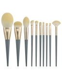 10pcs Beauty Tools Soft Makeup Brush Set