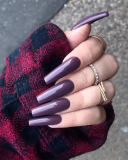 24pcs Solid Color Long Ballet Wearing Artificial Nails Waterproof Removable Fake Nails