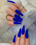 24pcs Long Multi Style Fake Nails Waterproof Removable Nail Patch