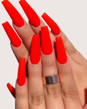 24pcs Long Multi Style Fake Nails Waterproof Removable Nail Patch
