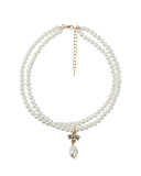 Lady New Fashion Imitation Pearl Necklace