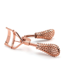 Stainless Steel Eyelash Curler Pineapple Handle Beauty Tools Rose Gold