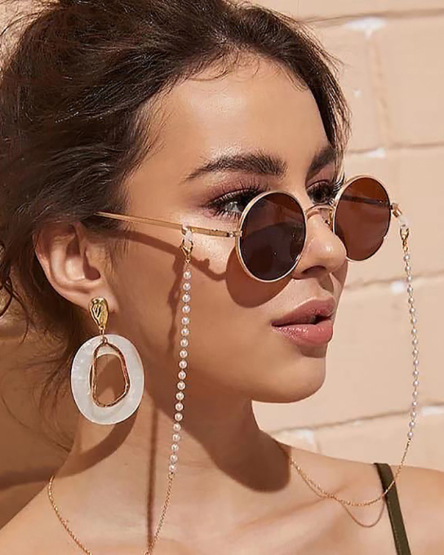 New Fashion Pearl Glasses Chain Anti-Lost Mask Chain Glasses Lanyard