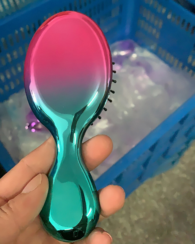 Household Nylon Portable Pocket Comb Air Cushion Hair Comb Scalp Massage Comb Small Comb Multi Color