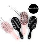 Household Bristles Portable Pocket Comb Air Cushion Hair Comb Scalp Massage Comb Small Comb Multi Color