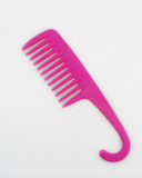Wheat Straw Wide Tooth Curved Hook Comb Hairdressing Styling Comb Dry and Wet Plastic Comb Household Comb