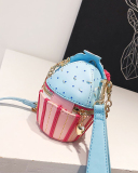 Ice Cream Cartoon Girl Chain Messenger Bag