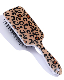 Leopard Print Hairdressing Air Cushion Comb Massage Comb Smooth Hair Square Comb