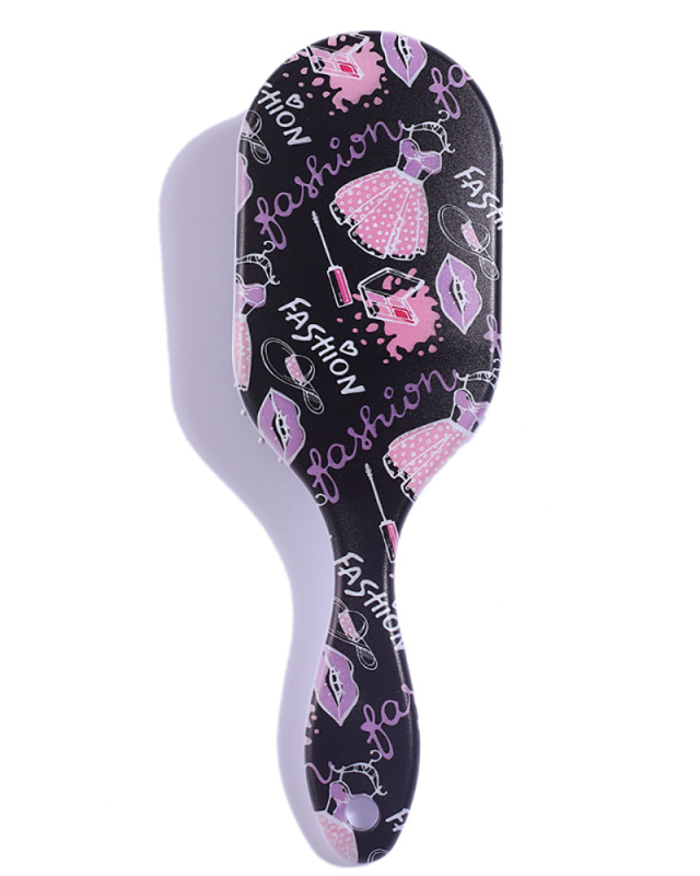 Scalp Massage Comb Hairdressing Smooth Hair Air Cushion Comb Plastic Environment-friendly Material Comb Cartoon Printing Air Bag Comb