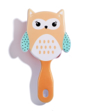 Owl Shape Cartoon Pattern Comb Cute Animal Shape Hairdressing Comb Airbag Air Cushion Comb Scale Massage Comb